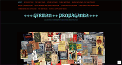 Desktop Screenshot of germanpropaganda.org
